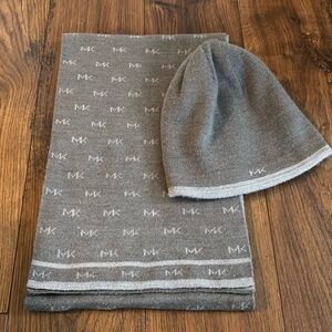 Michael Kors Hat and Scarf Combo